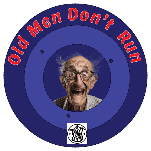 Old Men Don't Run Graphic